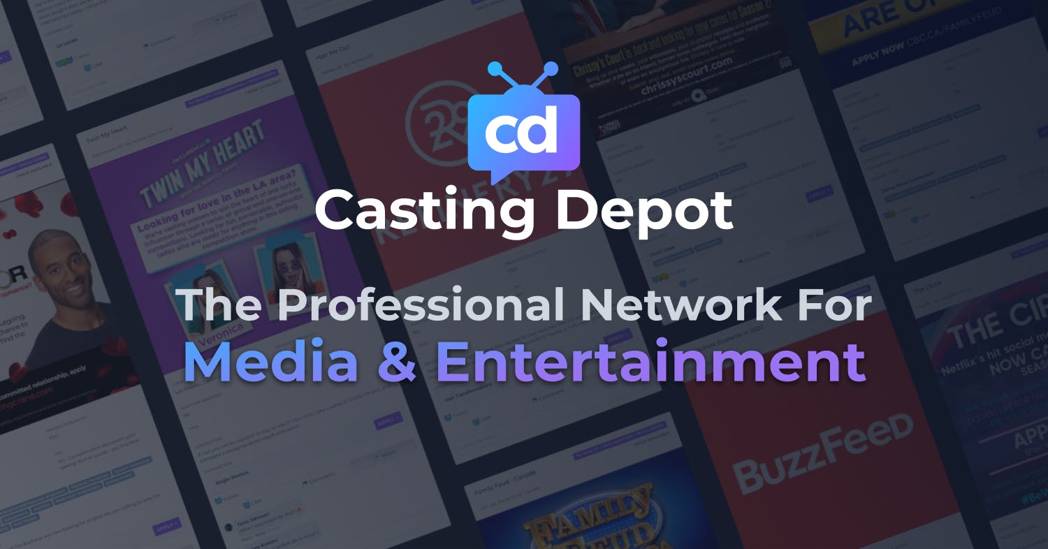 Casting Depot - The Professional Network for Media and Entertainment